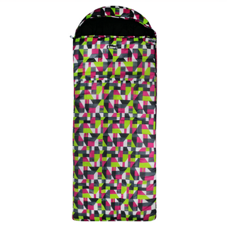 Chinook Barbet 科技棉保暖加強睡袋 四季高山通用 可拆式脖圍 專屬枕袋 舒適溫度零下5度~5度, 五色鳥, 1個