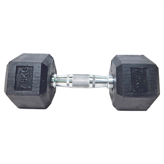 AD-ROCKET 六角包膠啞鈴, 7.5kg, 1個
