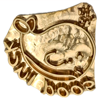 Betty's 焙蒂絲 烙印模, 鯨魚 金色, 1個