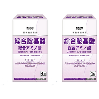AJIOU 日本味王 綜合胺基酸錠, 120顆, 75g, 2罐