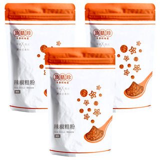 頂膳珍 辣椒粗粉 80g, 3包