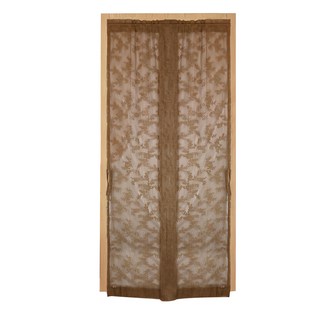 透氣紗防蚊門簾 窗紗式設計, 富貴花語