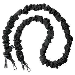 ekax 彈力圈圈掛繩背帶, 午夜黑, 1條