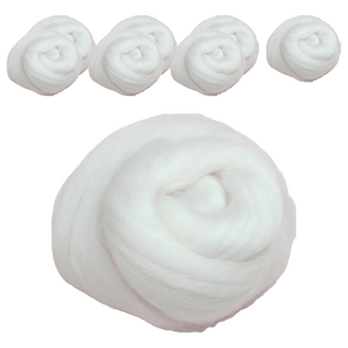 台灣敏愛 WR-13 羊毛氈補充包 - 純白, 澳洲產, 純白色, 8包