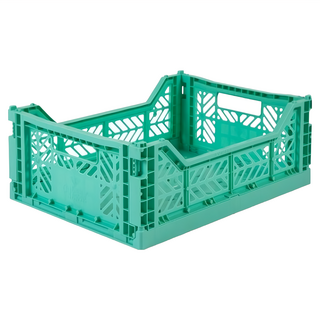 Aykasa 土耳其折疊收納箱 (M)薄荷綠, M(400 x 300 x 145mm), 1個