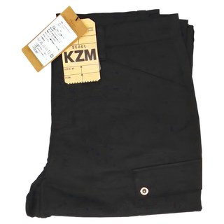 KZM T06 工裝直筒褲 黑色 XL