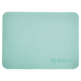 QMAT 30mm運動跪墊 抗菌款 輕巧設計 雙面壓紋設計, 蒂芬尼綠, S(40 x 30cm), 1個