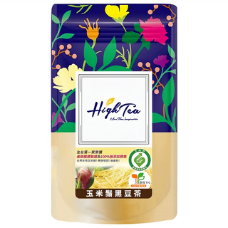 High Tea 伂橙 玉米鬚黑豆茶, 玉米鬚清甜 蕎麥芳香 無咖啡因, 3g, 12包, 1袋