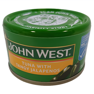 JOHN WEST 墨西哥辣椒風味鮪魚, 95g, 1罐