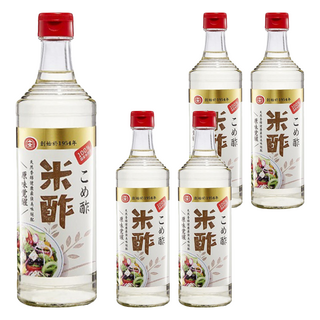 十全 米醋，100%原味呈現, 500ml, 5瓶