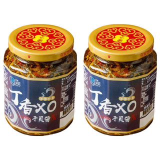 澎湖風爺 丁香XO干貝醬 澎湖在地丁香魚 真空封罐 100%不添加防腐劑, 450g, 2罐