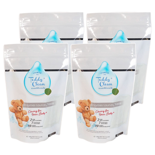 清淨海 Teddy Clean系列 植萃酵素洗衣膠囊 小蒼蘭香, 30顆, 4袋
