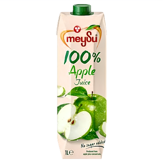 meySu 美愫 100%蘋果汁 1L，德國原裝進口，無添加糖，健康美味，全家共享, 1瓶