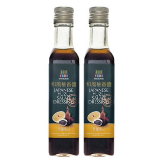 毓秀私房醬 和風柚香醬, 低油脂低熱量沙拉醬, 250公克±9公克, 280g, 2瓶