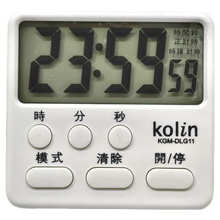 Kolin 歌林 24H大螢幕計時器, KGM-DLG11, 1個