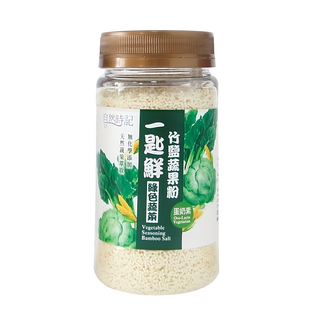 Nature Time 自然時記 一匙鮮 竹鹽蔬果粉 綠色蔬菜, 120g, 1罐