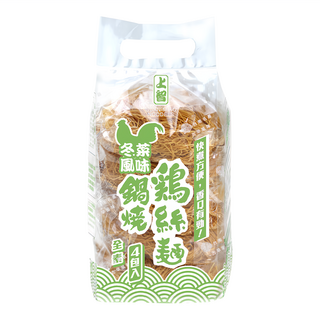 上智 鍋燒雞絲麵 冬菜風味，麵條耐煮不易爛, 280g, 1袋