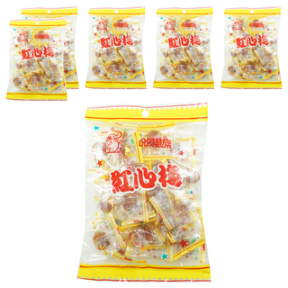 嘉禾 紅心梅, 休閒零嘴好選擇, 200g, 6袋