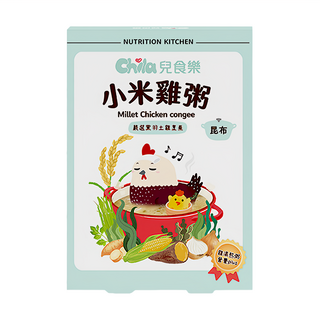 Chila 兒食樂 小米雞粥 昆布, 適合六個月以上寶寶食用, 300g, 1盒