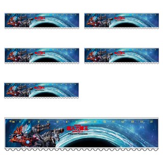 ULTRAMAN 超人力霸王 布雷薩15公分曲線尺, 深藍色 款式隨機, 1組