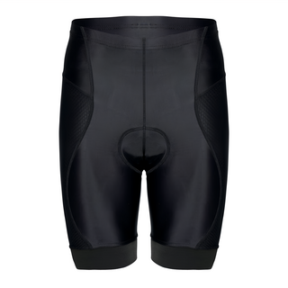 Frontier NERVE TRAINING 男款運動版車褲, 支撐透氣快乾, L, 黑色, 1件