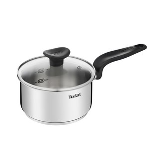 Tefal 特福 首選不鏽鋼系列單柄湯鍋 附鍋蓋, 16cm, 單一顏色, 1個