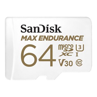 SanDisk 晟碟 MAX ENDURANCE microSDXC 記憶卡, 64GB, 1個