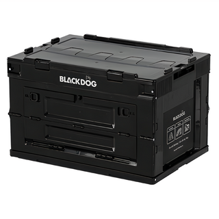 BLACK DOG 黑狗 折疊收納箱 CBD2450XB014, 磨砂黑色, 1層, 1個