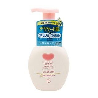 COW STYLE 牛乳石鹼 無添加溫和滋潤泡沫洗面乳, 160ml, 1瓶