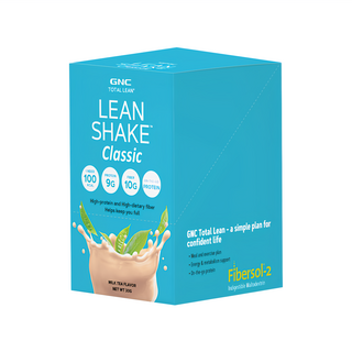 GNC 健安喜 TOTAL LEAN 經典纖窈奶昔 奶茶風味 30g*7包/盒, 1盒