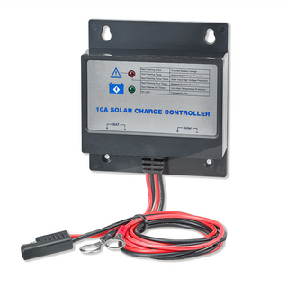 AUTOMAXX 太陽能10A充電控制器, 14.7V電池充電專用, 環保省電, 單一化管理, 鉛酸電池專用, 1個, 1入