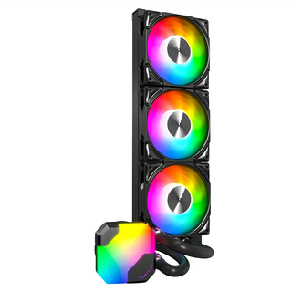 MONTECH 君主 HyperFlow ARGB 水冷散熱器 360mm, 黑色, 1個, HyperFlow ARGB 360mm