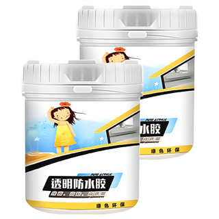 小麥購物 透明防水膠 G782 9.5 x 11cm 598g, 2個