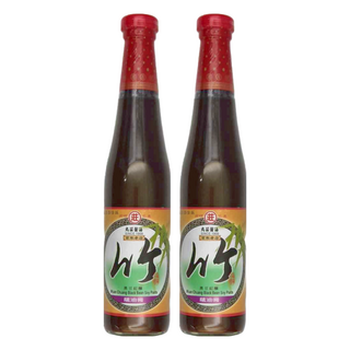 丸莊醬油 竹級黑豆蔭油膏 - 嚴選黑豆原料 古法純釀 減鹽配方, 500ml, 2瓶