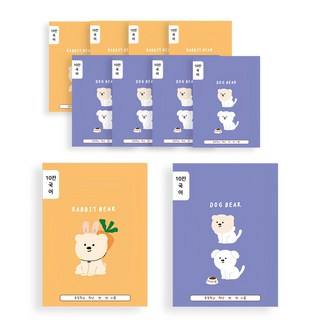 ARTMORE 新款小學生十格國語練習本, 顏色隨機, 10個