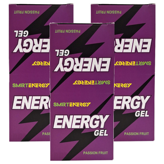 RED COW 紅牛 聰勁能量膠, 百香果風味, 10包, 45g, 3盒