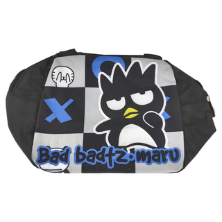 Sanrio 三麗鷗 Badtz-Maru 企鵝方型單層便當袋, 酷企鵝, 1個, 20 x 10 x10cm