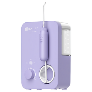 DALE 達樂 家用變頻沖牙機 DL-5006 紫色 600ml大容量水箱 10段水壓調節 多種噴頭