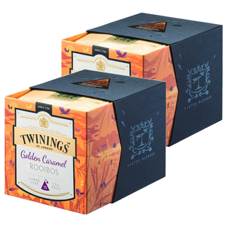 TWININGS 唐寧茶 鉑金系列 琥珀焦糖博士茶 大葉茶包, 2.5g, 15包, 2盒