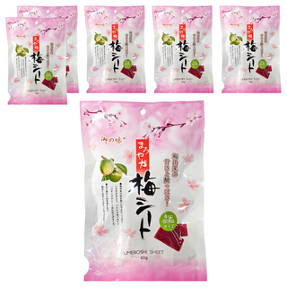 特選日式梅片, 60g, 6包