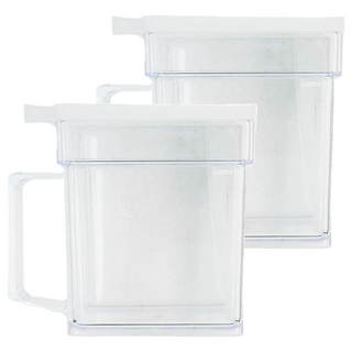 inomata 2入組, 透明調味盒, 400ml, 1組