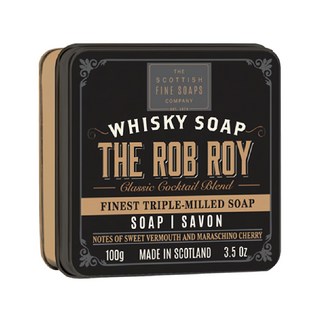 Scottish Fine Soaps 威士忌調酒沐浴皂 Rob Roy, 100g, 蘇格蘭進口香氛, 1顆