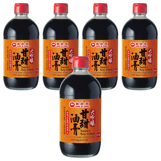 萬家香 大吟釀甘甜油膏 無防腐劑 純釀造不含人工色素, 510g, 5瓶