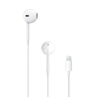 Apple 台灣公司貨 Lightning EarPods 原廠保固, A1748, 白色, 1條