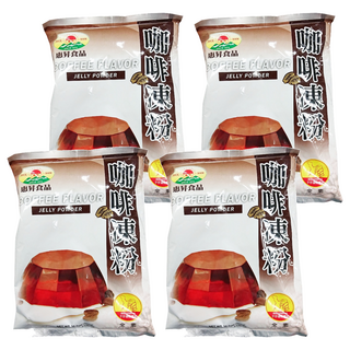 FAIRSEN 惠昇食品 咖啡凍粉, 口味清爽 全素可用 台灣製造, 1kg, 4包