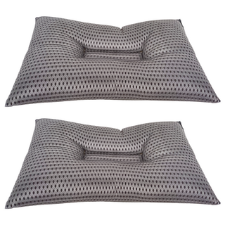 Hilton 希爾頓 超導石墨烯5D涼爽透氣枕 - 立體支撐結構, 66 x 37 x 12 cm, 深灰色, 2個