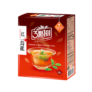 3點1刻 紅烏龍茶, 3.5g, 18包, 1盒