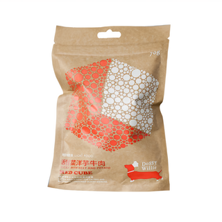 Doggy Willie 小犬威利 CUBE 冷凍乾燥零食 甜菜洋芋牛肉 無負擔纖維, 70g, 1包