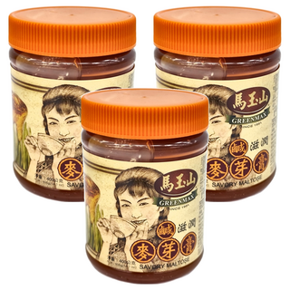 馬玉山 鹹 麥芽膏, 400g, 3個