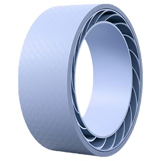 HOME GYM CLUB 居家健身 達摩輪 渦輪加厚款, 1個, 藍色